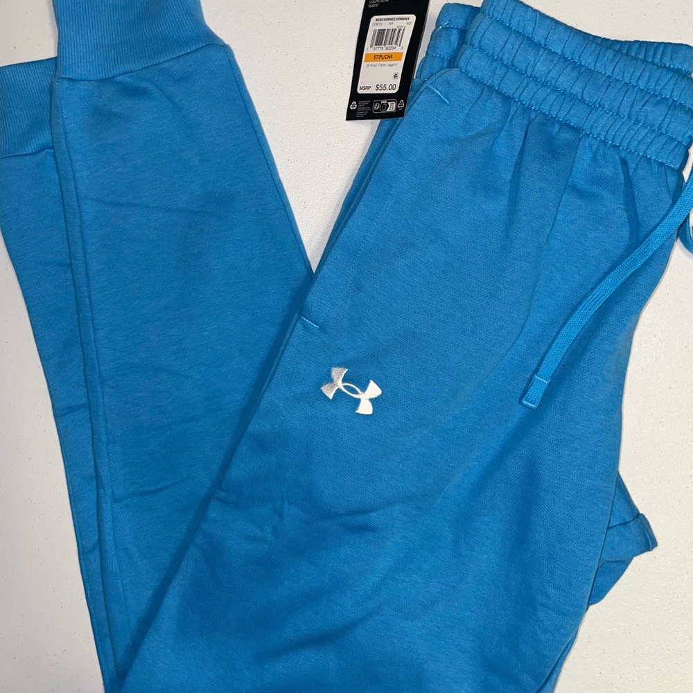 Under Armour: Men’s Blue Athletic Sweatpants/Joggers (Small)